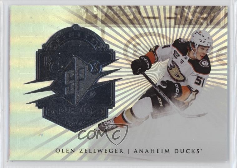2024-25 SPx Finite Rookies Silver 251/399 Olen Zellweger #F-30 Rookie RC 0nr3