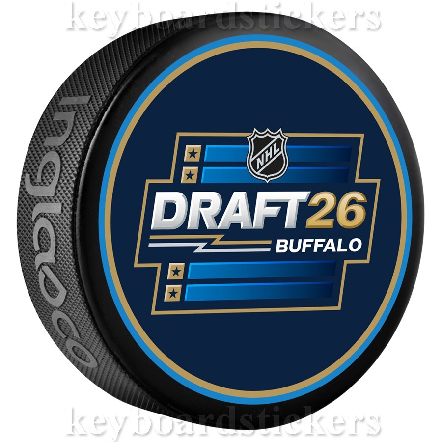 2026 Upper Deck NHL Draft Souvenir Hockey Puck – Buffalo NY June 26-27, 2026