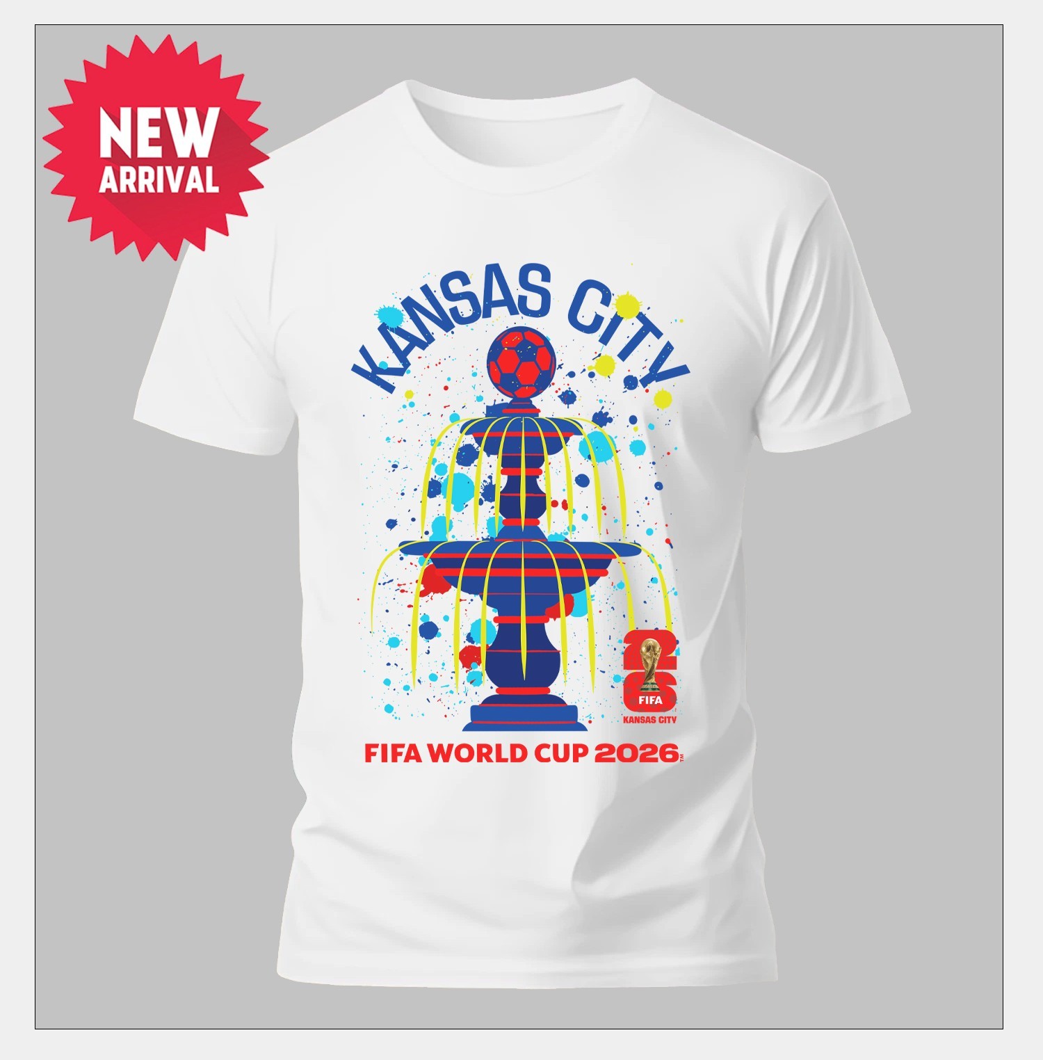 HOT World Cup 2026 USA Kansas City Homestyle Unisex T-Shirt Size S-5XL