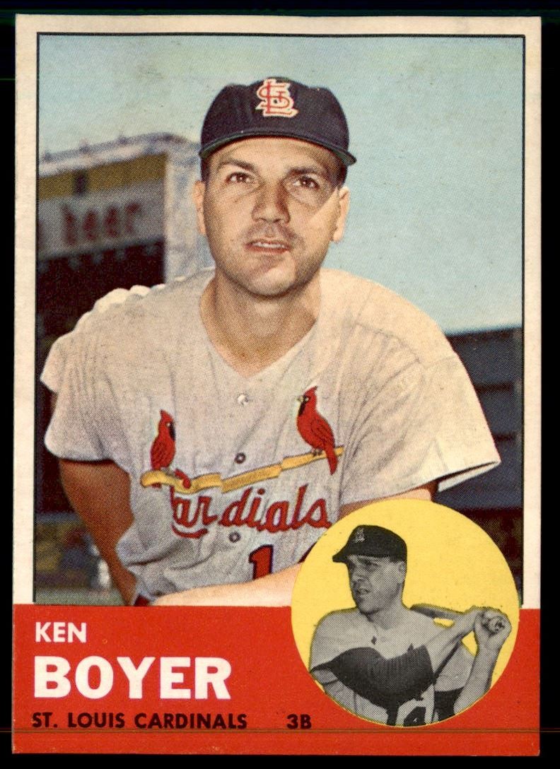 1963 Topps NM Ken Boyer #375