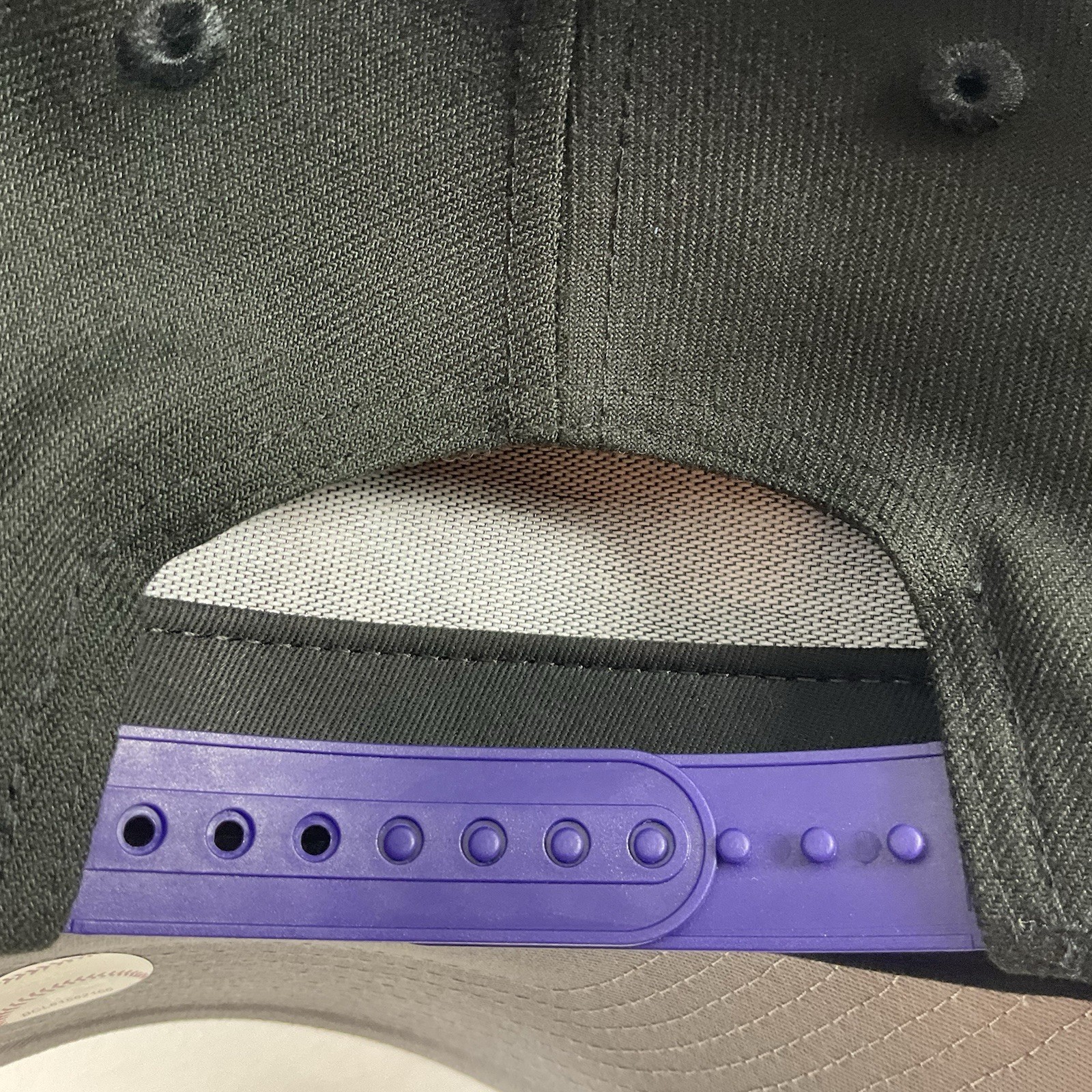 New Era AZ Diamondbacks Exclusive Black Purple 9FORTY A-Frame Snapback Hat Cap