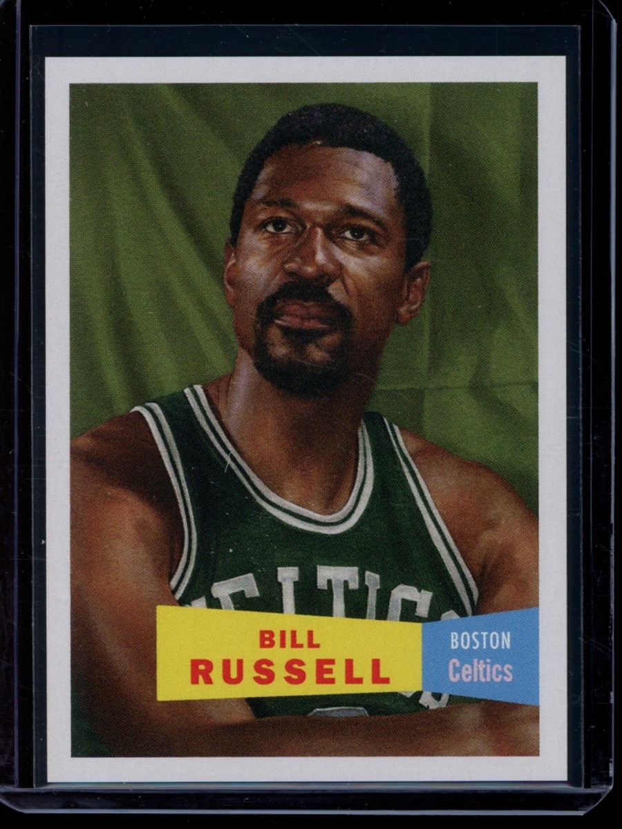 2025-26 Topps NBA Living Set #6 Bill Russell Card (Qty)