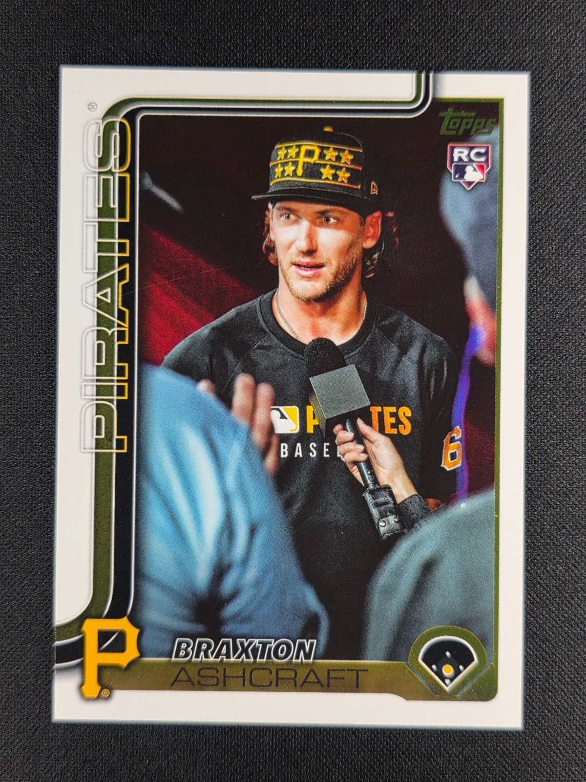 Braxton Ashcraft 2025 Topps Update Golden Mirror Variation SSP RC #US32 PIRATES