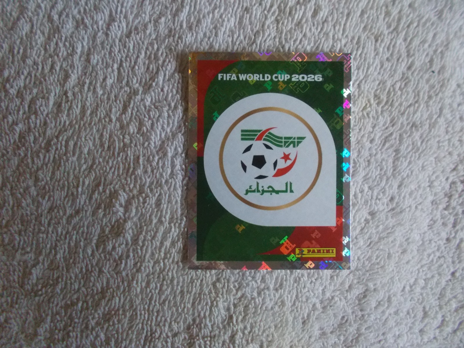 Panini Football / soccer “FIFA WORLD CUP 2026” Sticker – CHOOSE! #ALG-#IRQ