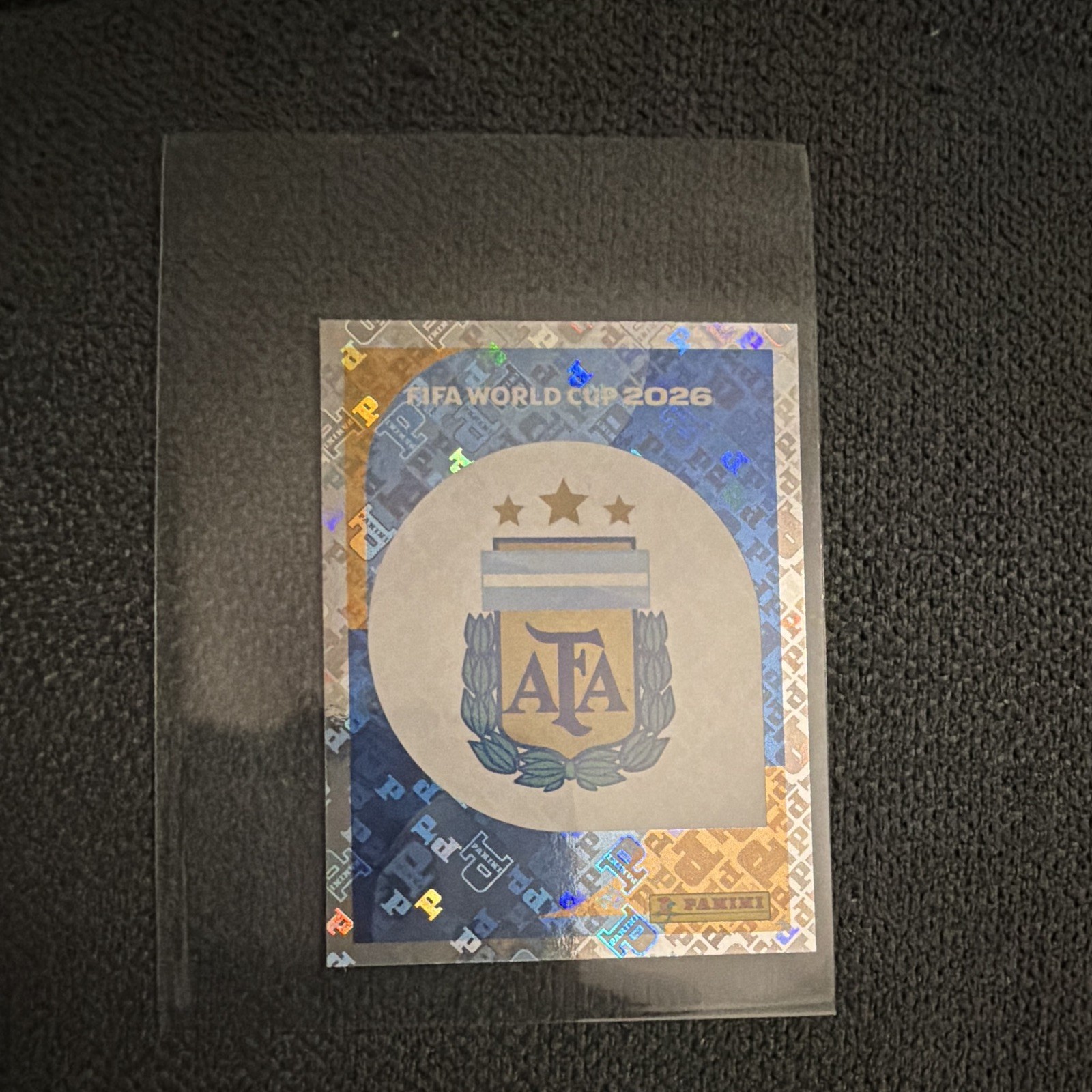 Panini FIFA World Cup 2026 Sticker Argentina AFA Club Badge/Logo ARG 1
