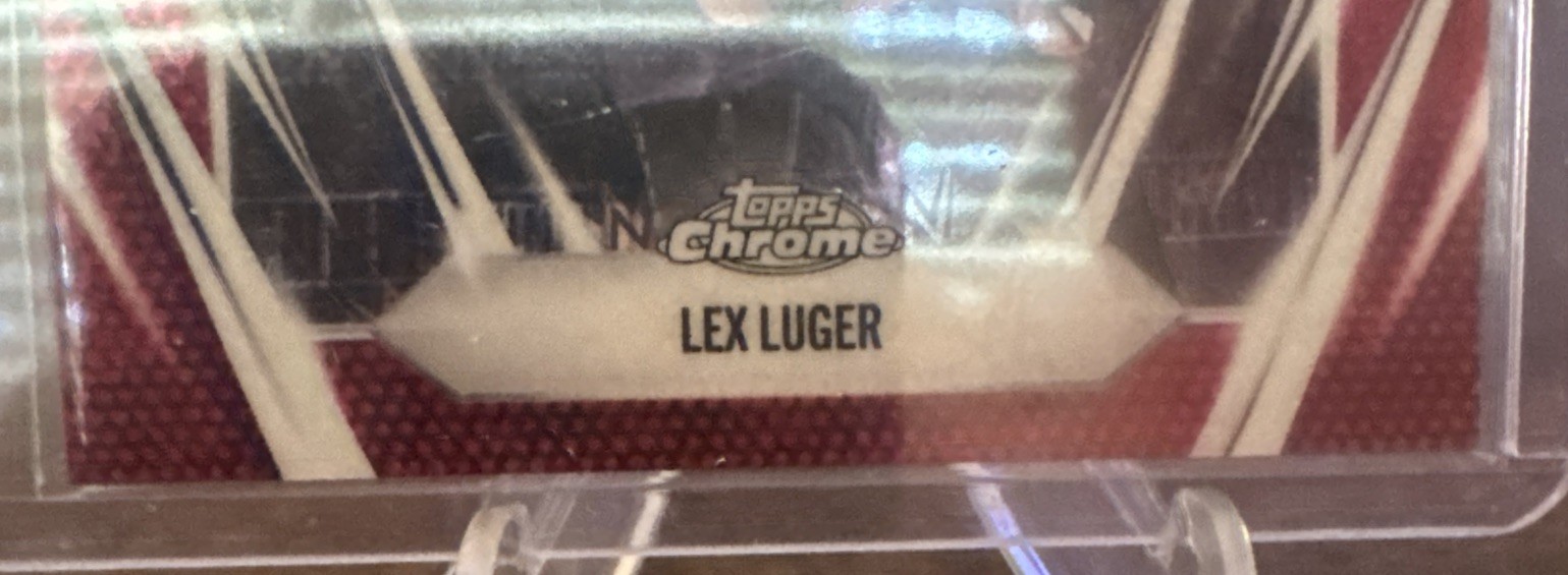 2026 Topps Chrome WWE Logofractor Lex Luger Red Refractor 1/5 #125 🔥🔥