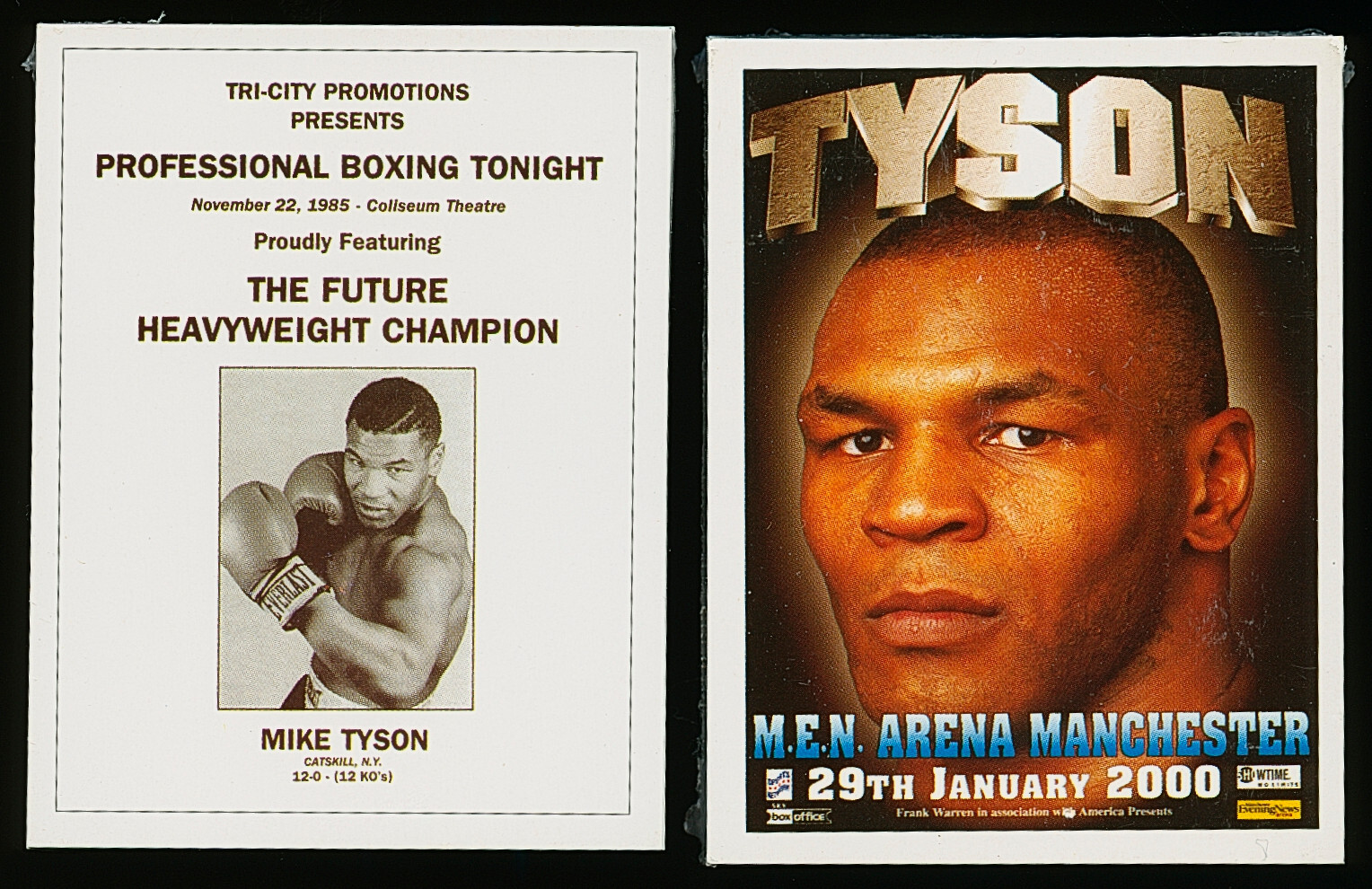 2004 Sporting Profiles MIKE TYSON Boxing Card Set (30) + Bonus Set (5)