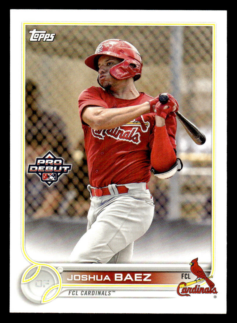 2022 Topps Pro Debut #PD-40 Joshua Baez Card FCL Cardinals