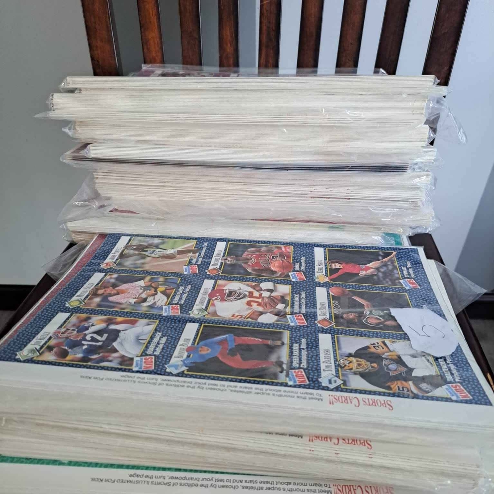 500 Pcs Sports illustrated Kids Uncut Bulk / Resellers Listing Bundle Lot