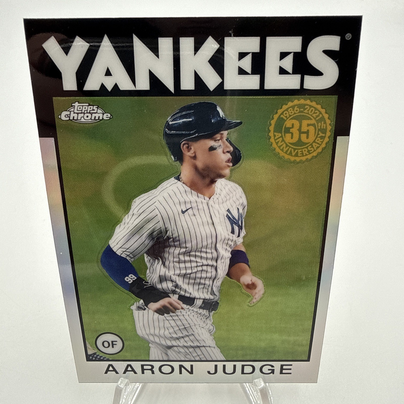 2021 Topps Chrome – 1986 Topps Baseball Aaron Judge #86BC-1