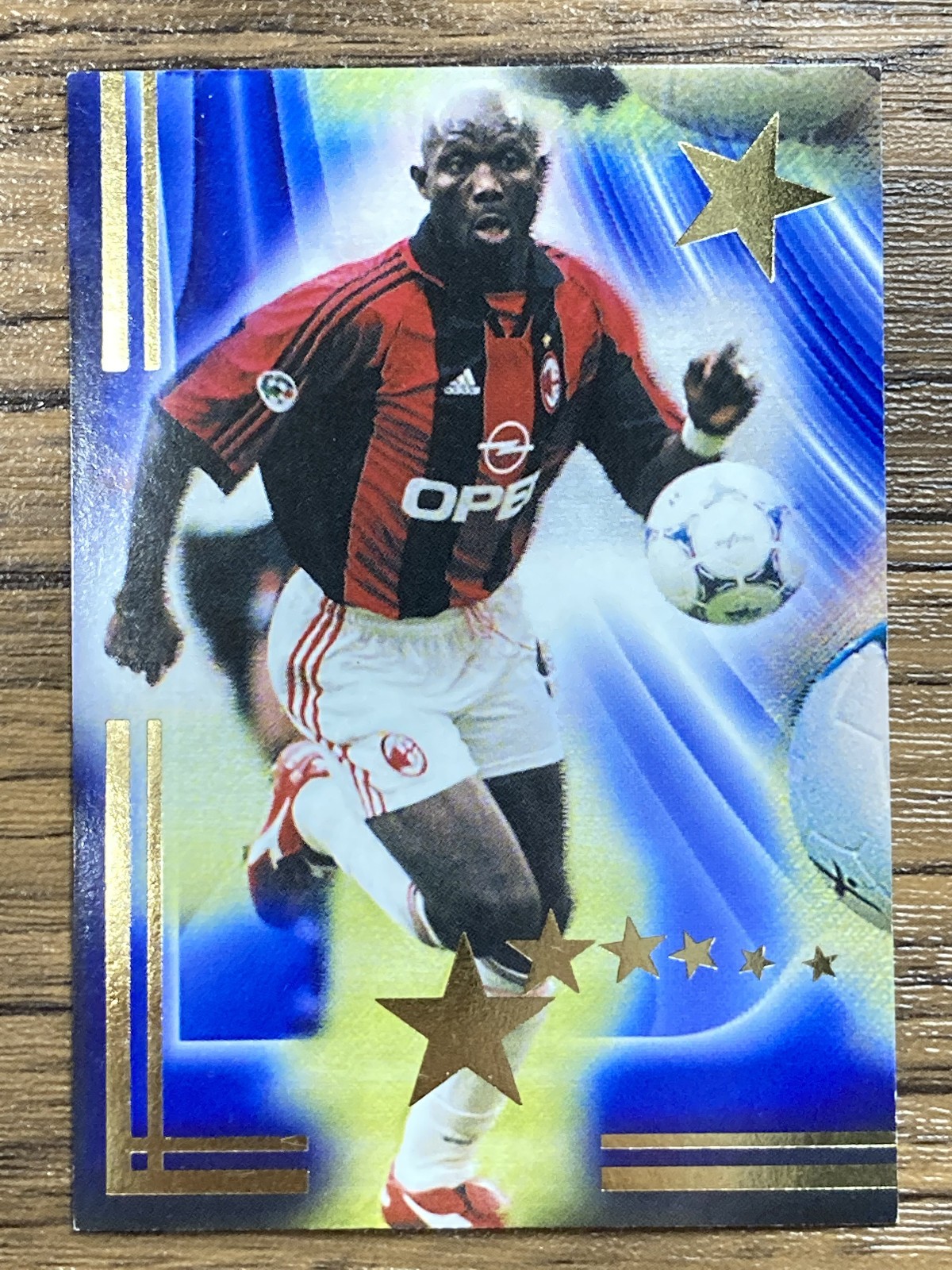 Free Shipping! Panini Card Calcio 99 1999 Serie A #7 Checklist George Weah