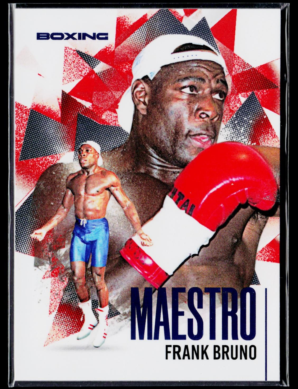 Frank Bruno 2026 Futera FX Multisport Maestro Blue /19 #MMS09