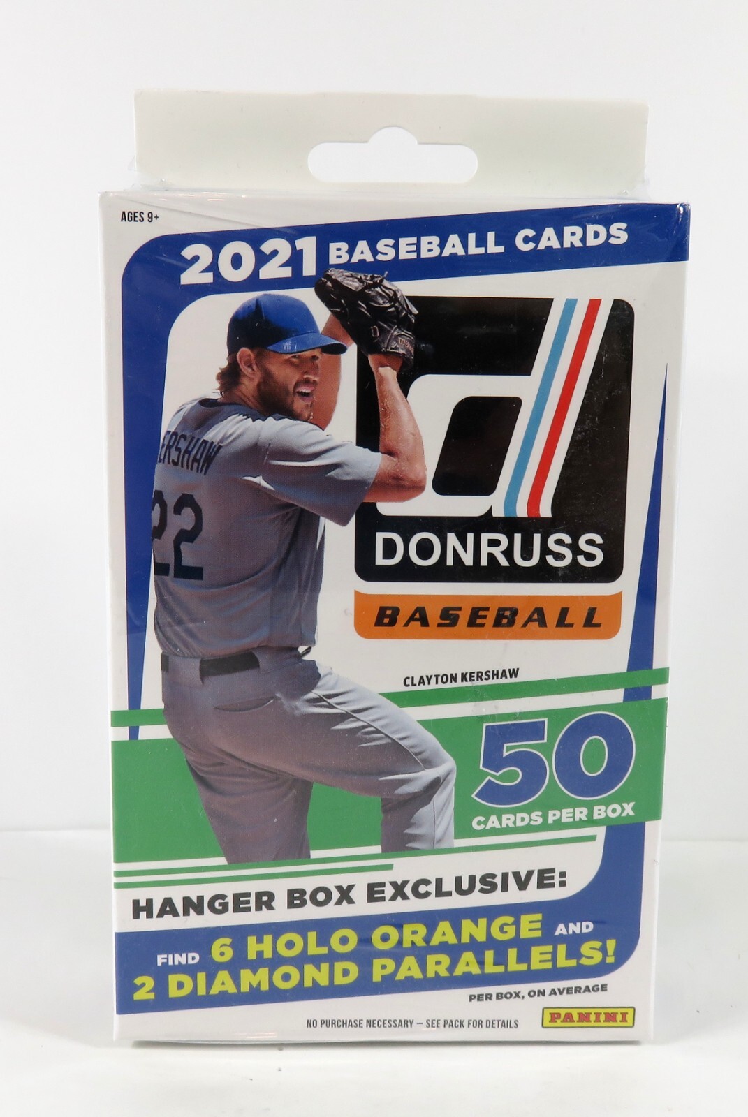 2021 Panini DONRUSS Baseball HANGER BOX New 50 Cards Per Box DIAMOND & HOLO