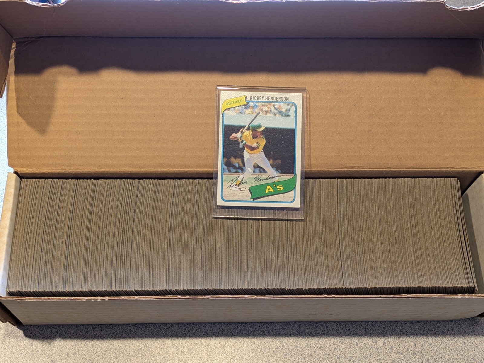 💥 1980 Topps Baseball Complete Set NM+; Rickey Henderson Rookie NM HOF