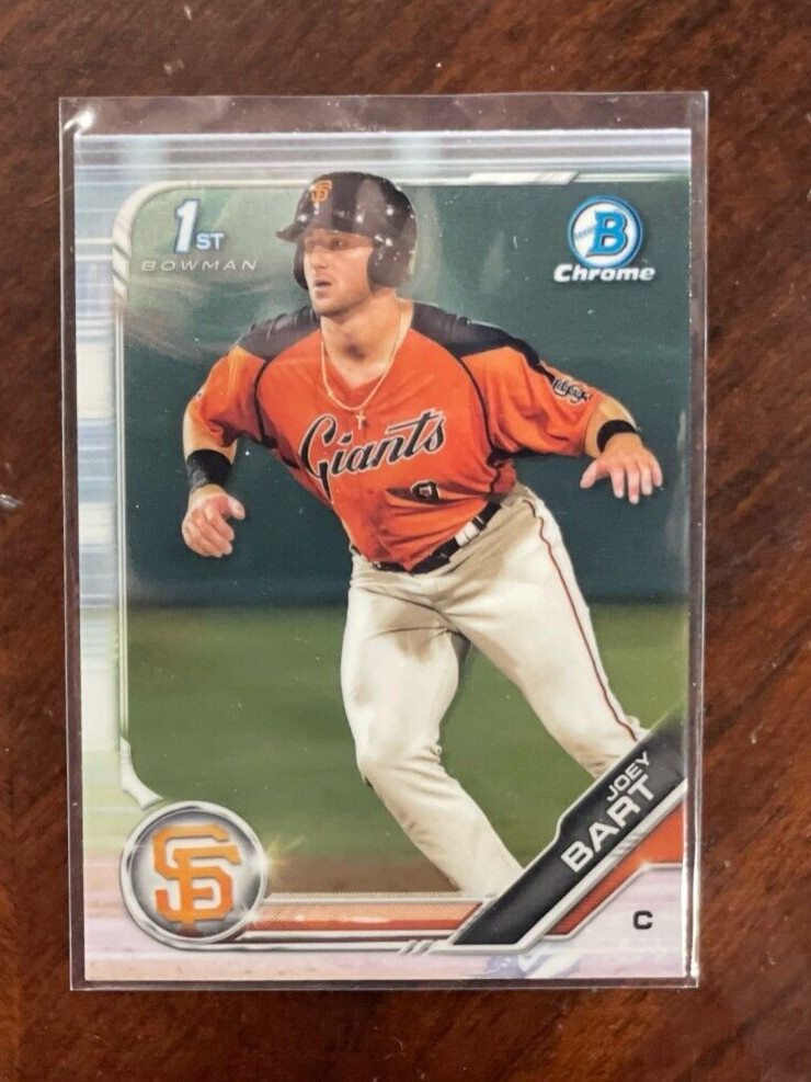 JOEY BART – Giants – 2019 Bowman Chrome Prospects #BCP-50 FS QTY