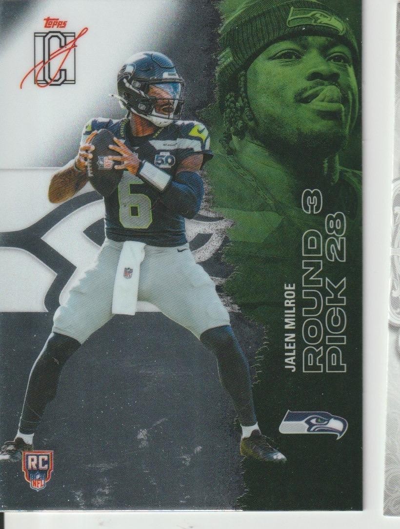 2025 Topps Signature Class Jalen Milroe RC #151 Seattle Seahawks QB