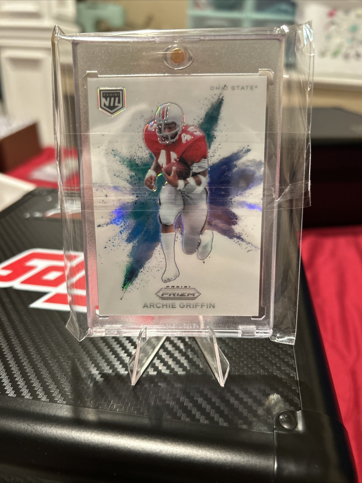 2025 Panini Ohio State NIL – #CB-5 Archie Griffin Color Blast CASE HIT SSP