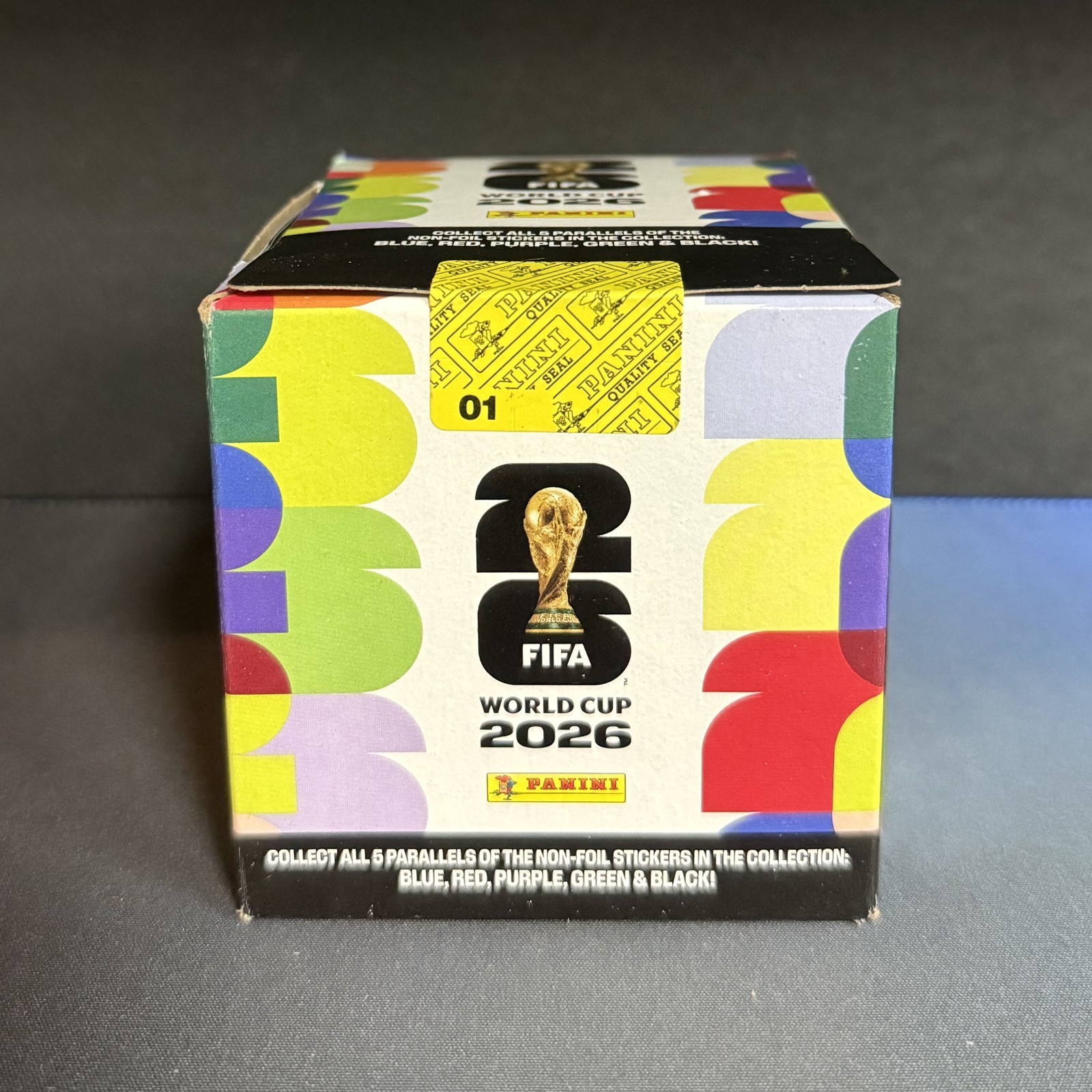 Panini FIFA World Cup 2026 Official Sticker 50-Pack Box Factory Sealed