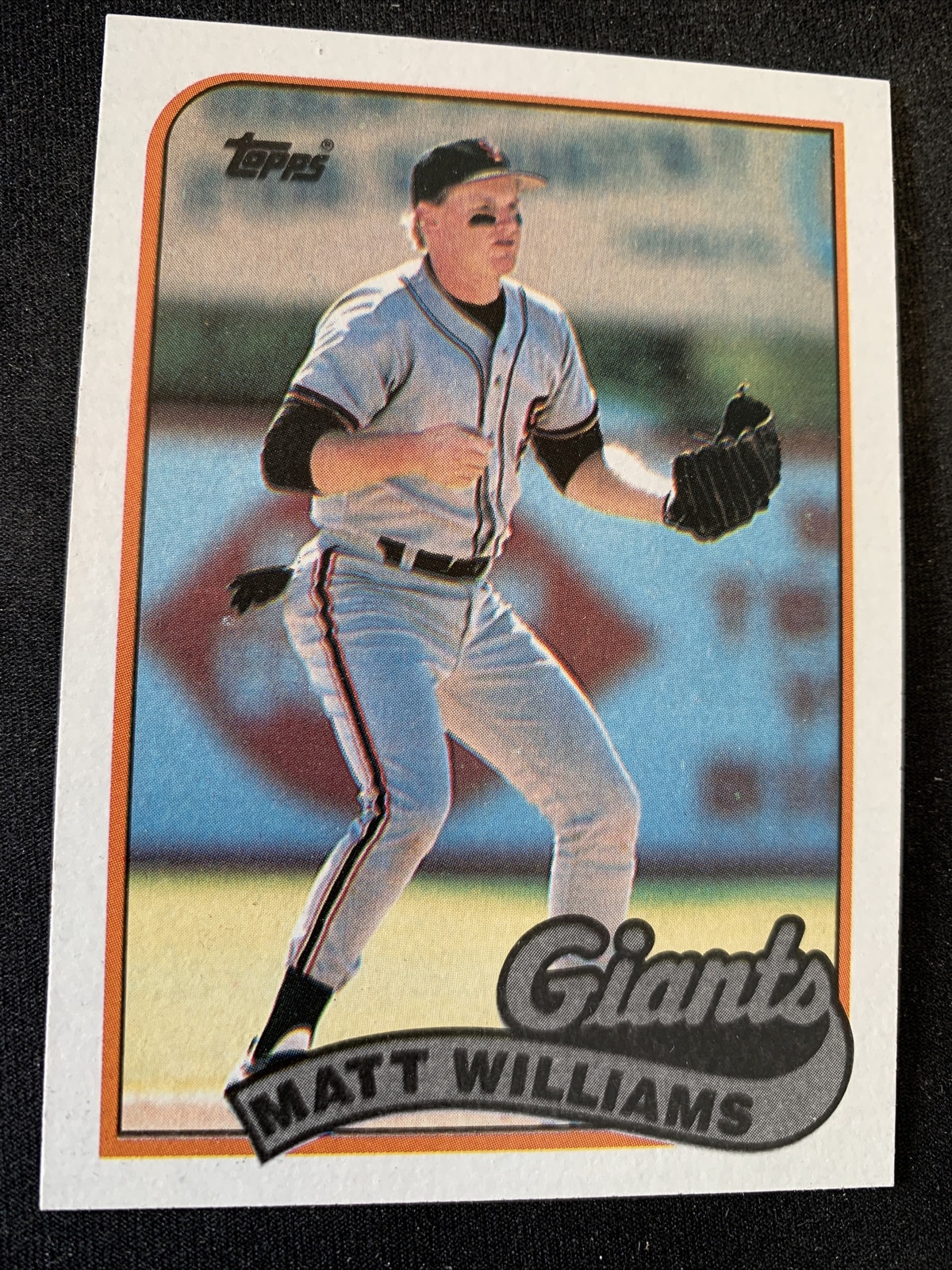 1989 Topps Baseball Card #628 Matt Williams San Francisco Giants NMMT Free Ship!