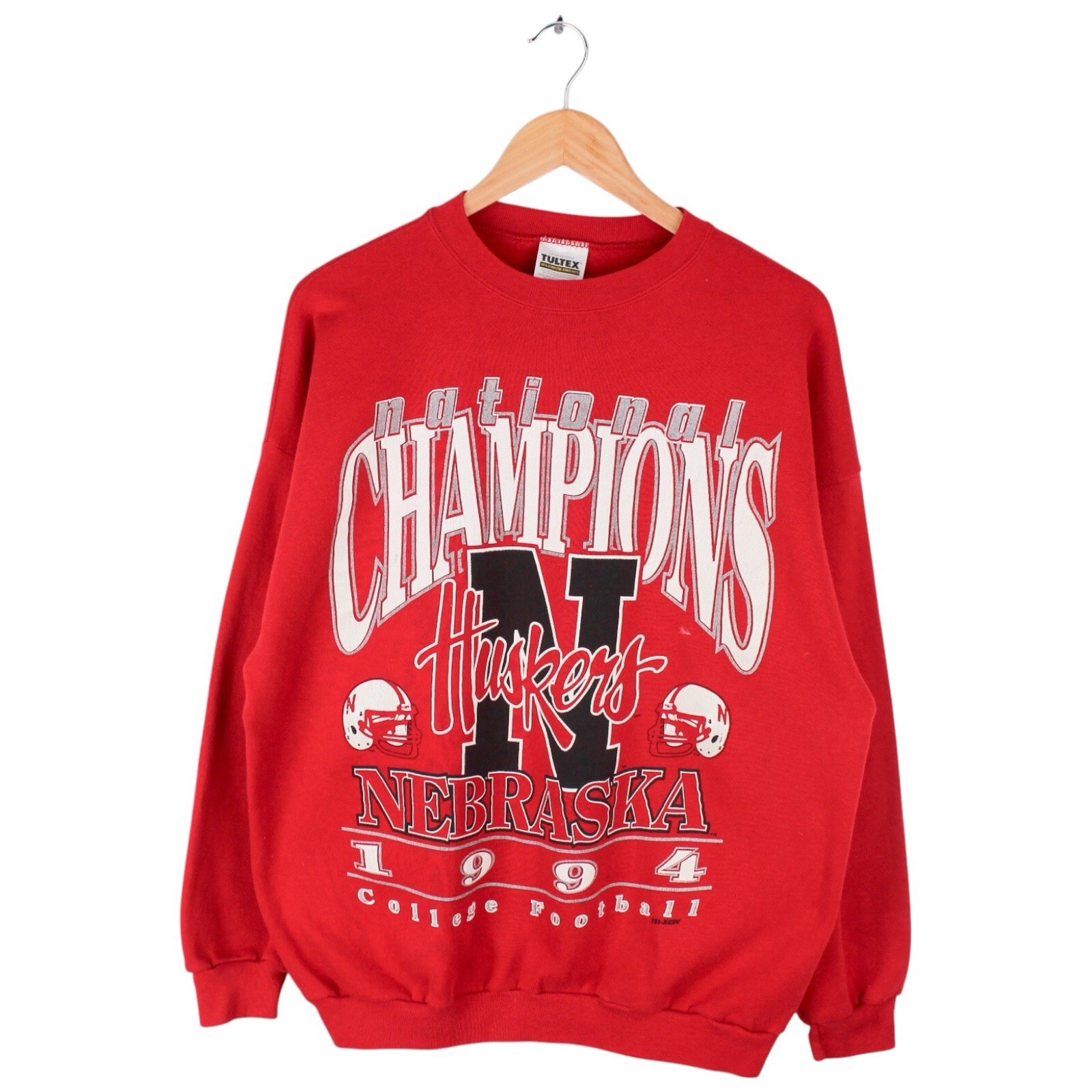 Vintage Nebraska Cornhuskers Sweatshirt National Champions 1994 Size XL