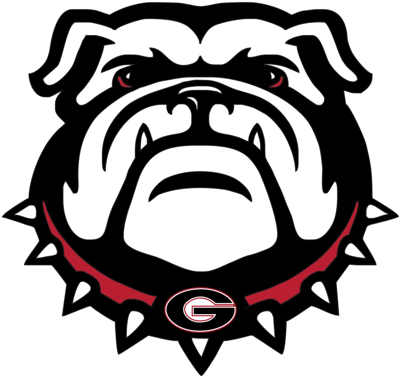 Georgia Bulldogs – Die Cut Laminated Vinyl Sticker All Weather Safe 2″-15″