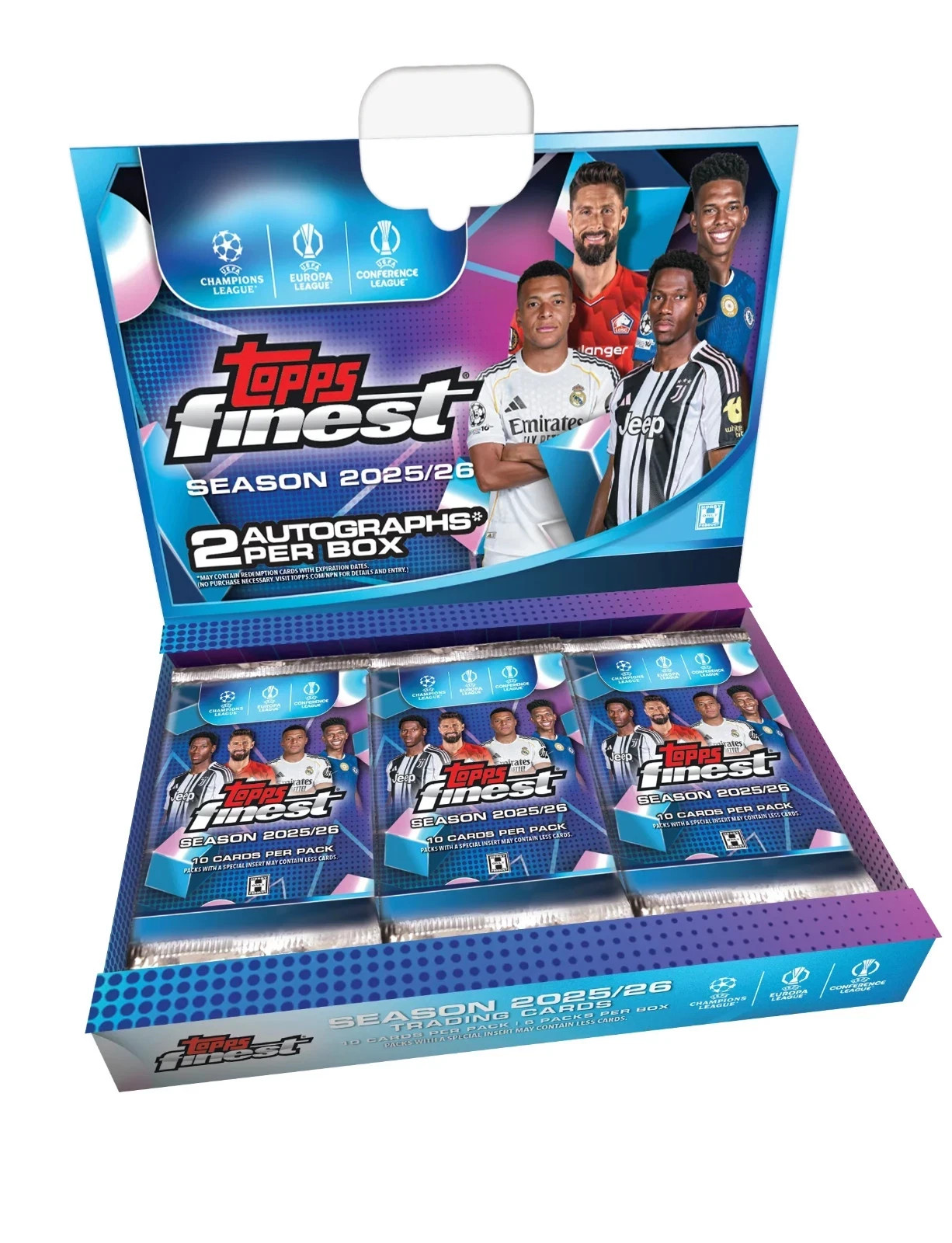 2025/26 Topps Finest UEFA Hobby box