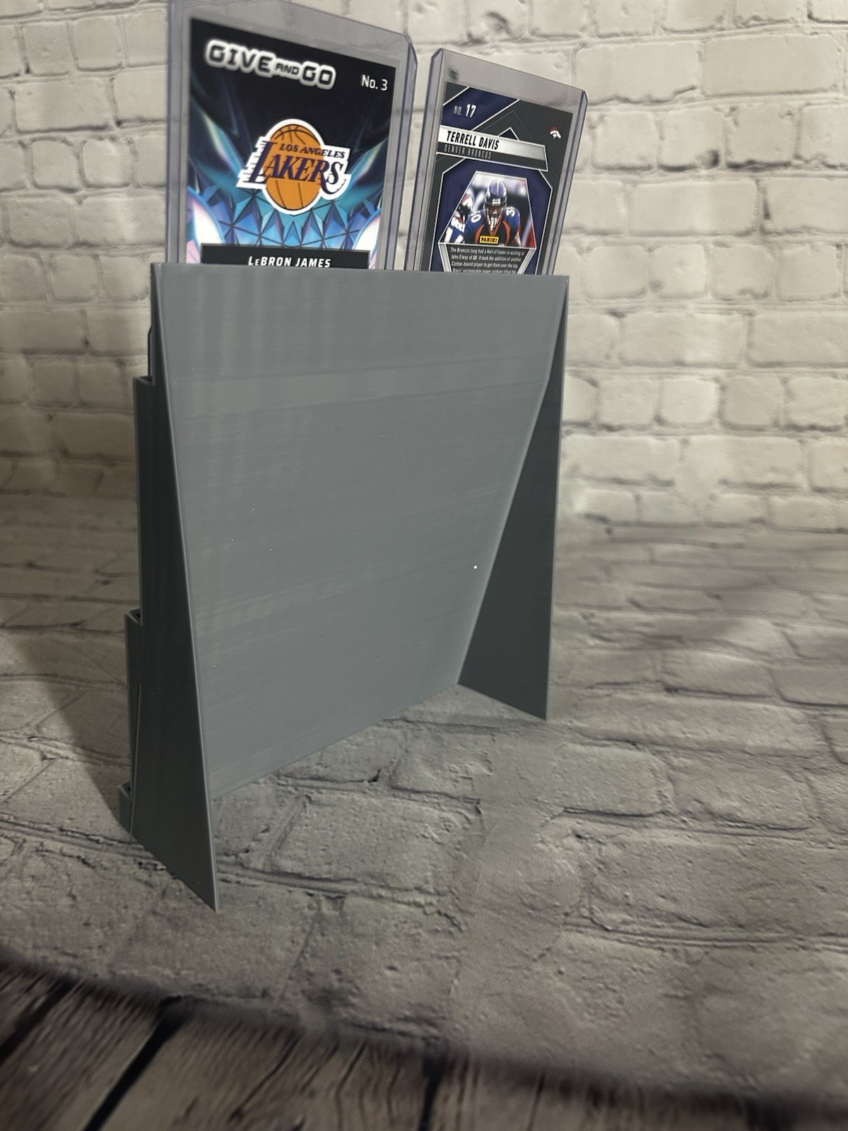 3 Tier Trading Card Display Stand Graded Card Display (No Cards Included)