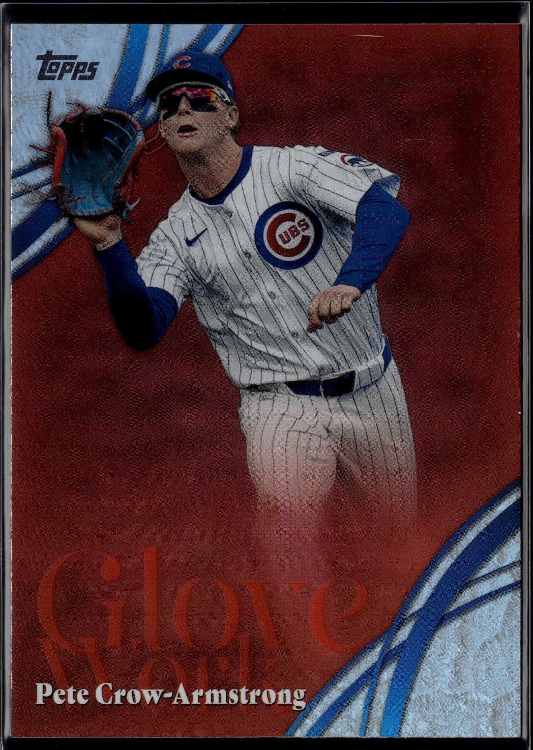 2026 Topps Series 2 Pete Crow-Armstrong Glove Work GW-18