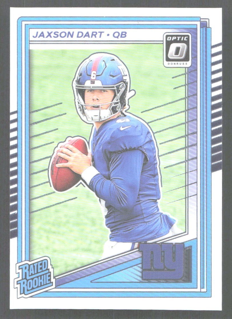 CZC929 – 2025 Donruss Optic – Jaxson Dart #273 – White Border – Rated Rookie