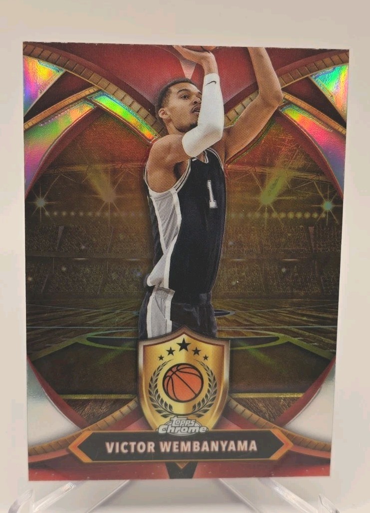 2024-25 Topps Chrome – Ball of Duty Victor Wembanyama #BOD-13 Refractor