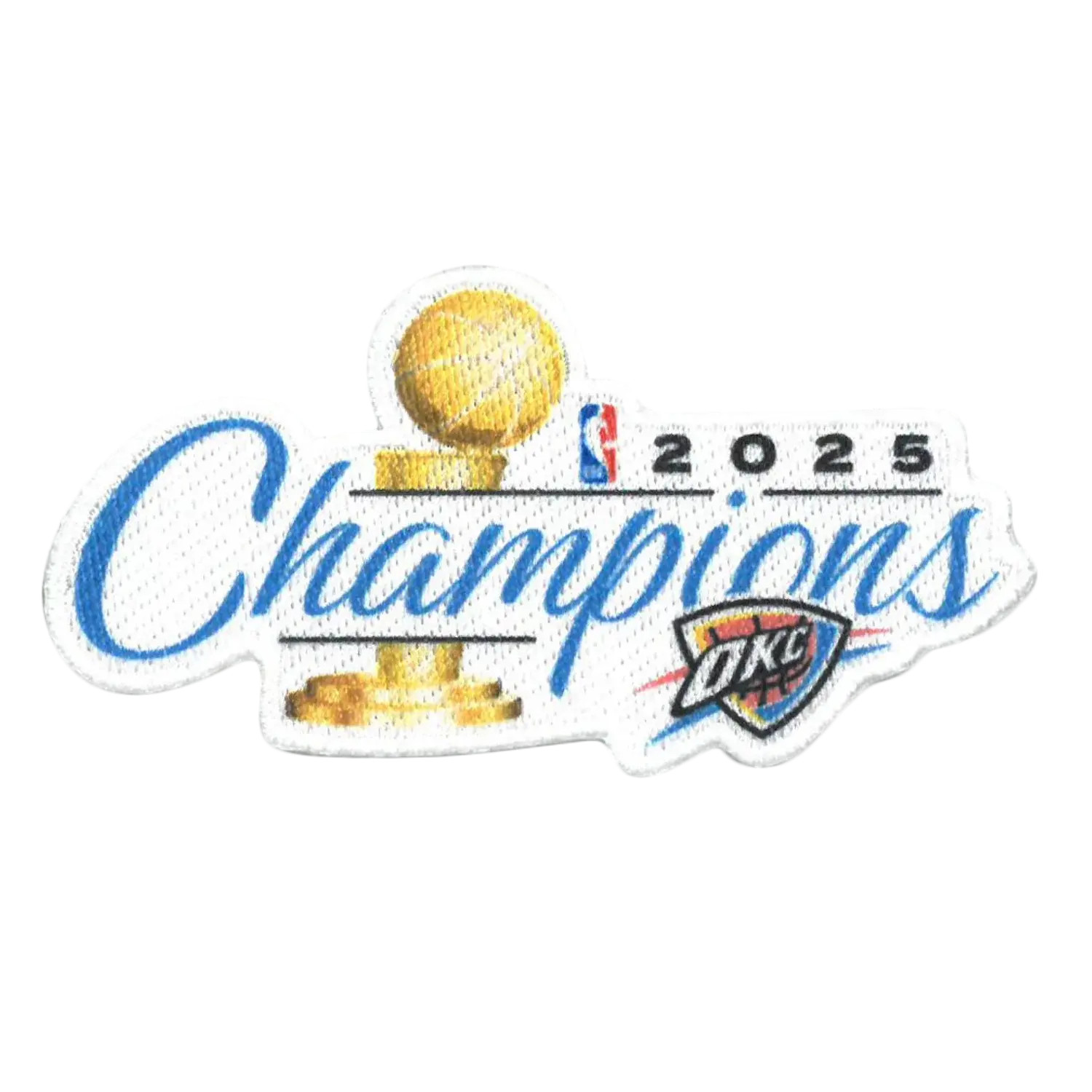 2025 NBA Finals Champions Oklahoma City Thunder Official Patch