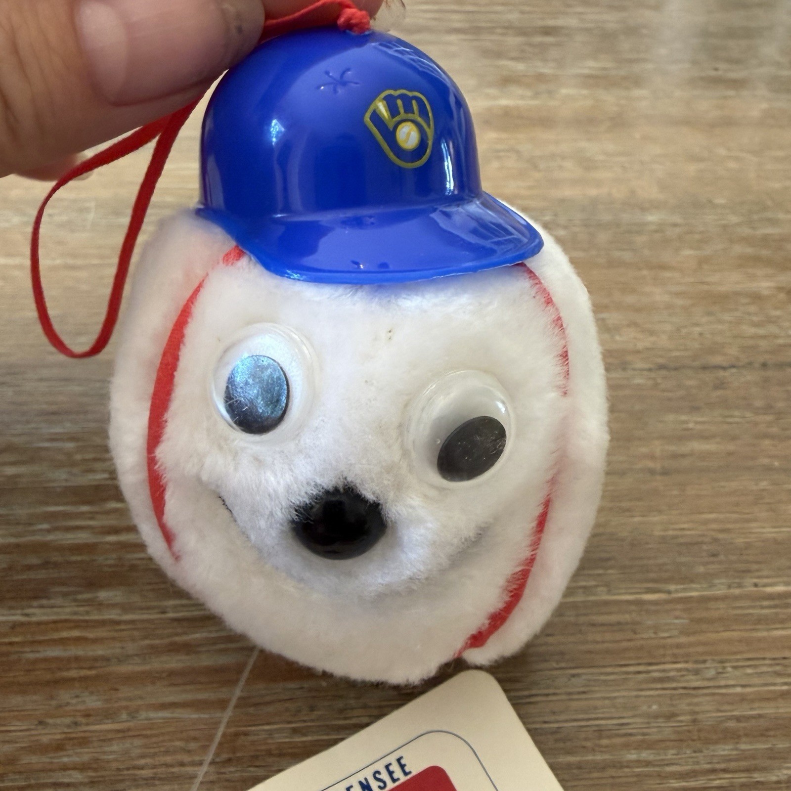 Milwaukee Brewers Trudy Baseball Plush MLB Mascot Ball NOS Nostalgia Ornament