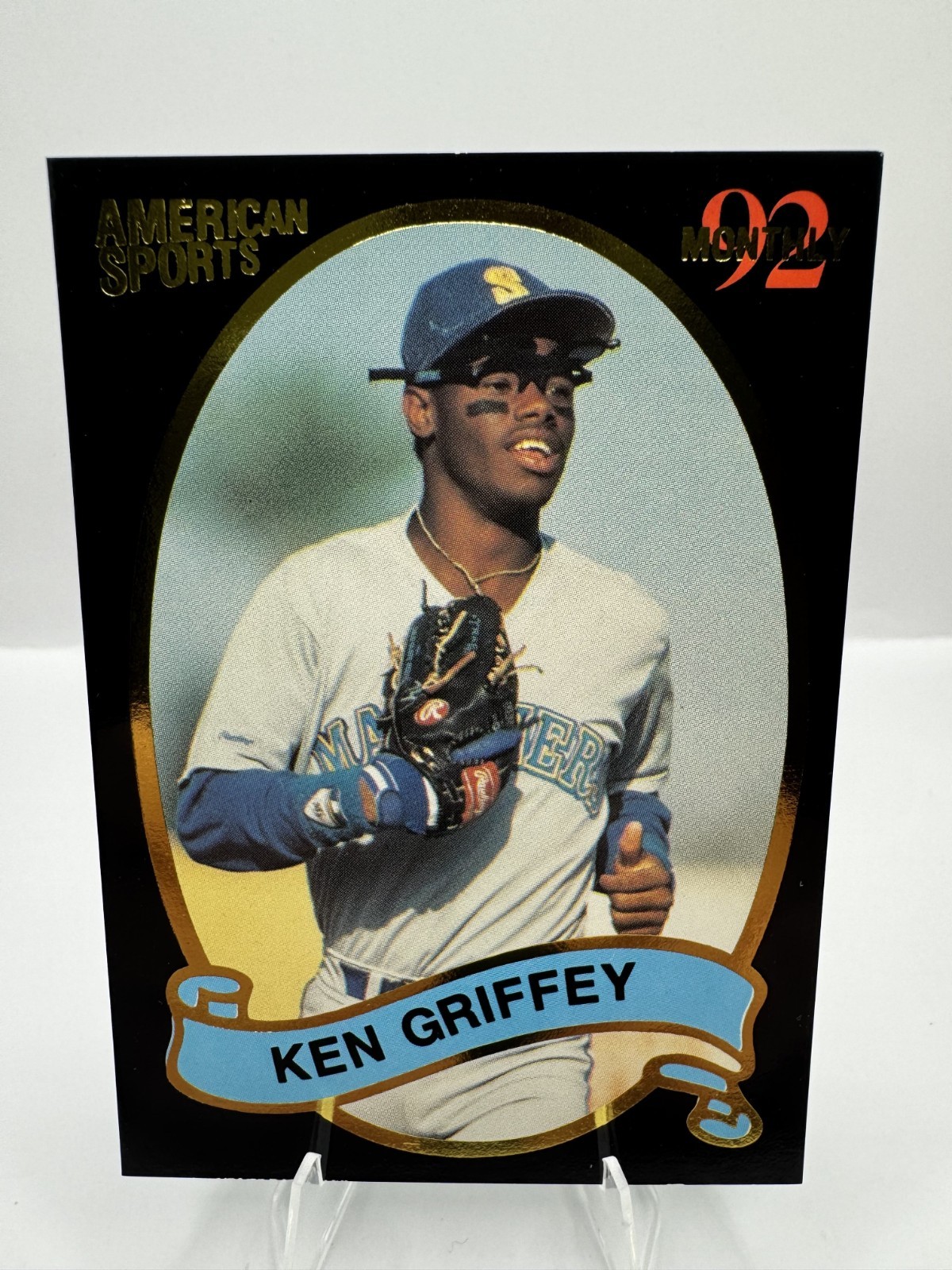 Ken Griffey Jr 1992 A.S.M. #44 MLB HOF Seattle Mariners Legend “Swingman” 1630