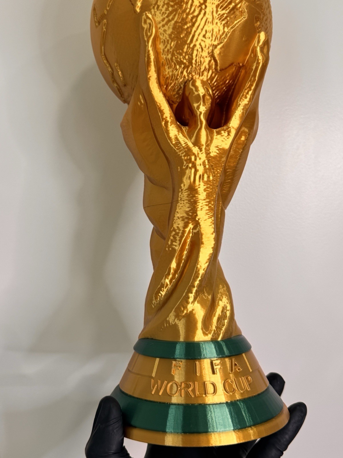 14.5” World Cup Trophy Replica Gold Soccer Cup 3D Printed TikTok 2026 Champions