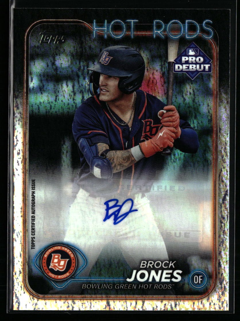 Brock Jones 2024 Topps Pro Debut #PD-28 Autographs Sparkle Foil #149/199 Auto