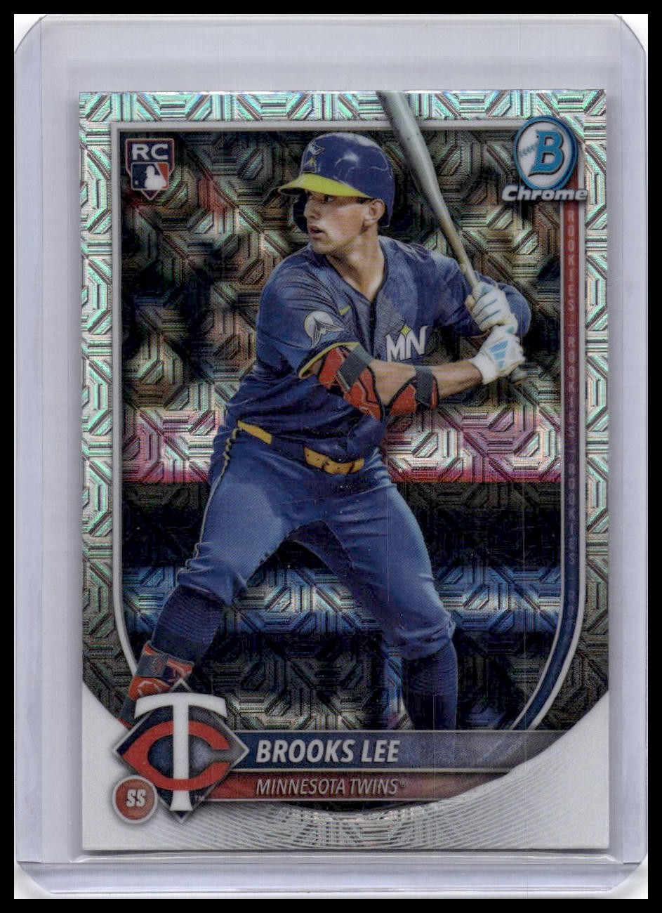 2025 Bowman #72 Brooks Lee Chrome Mojo Refractor