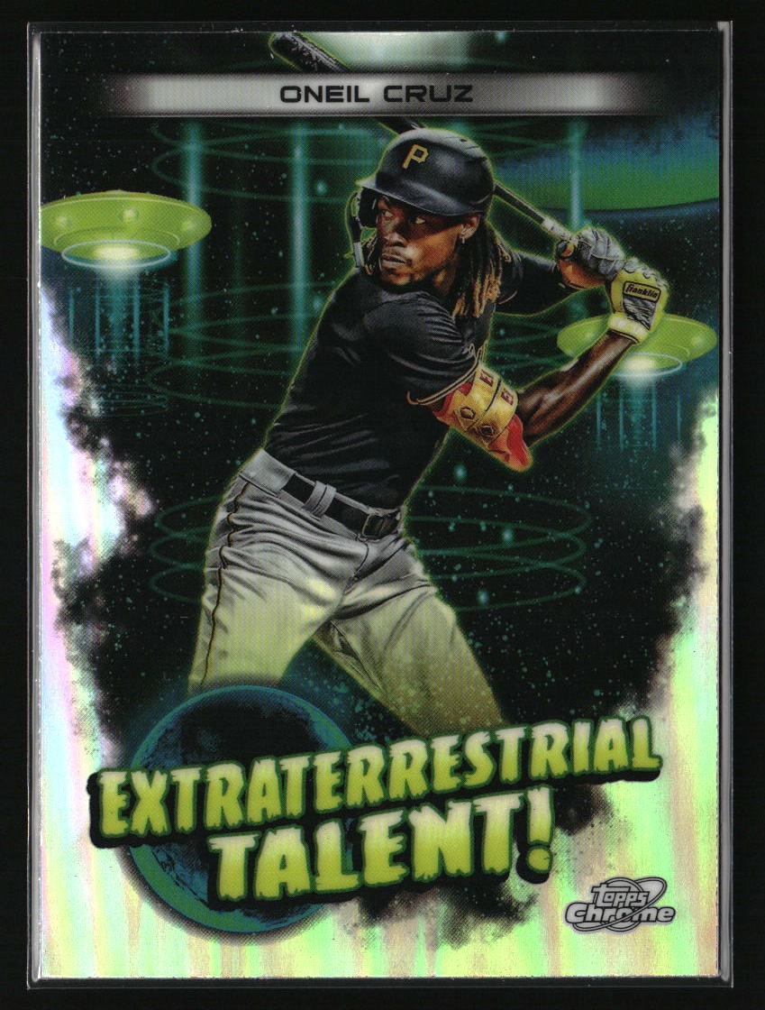 2023 Topps Cosmic Chrome Extraterrestrial Talent Oneil Cruz #ET-23 Pirates