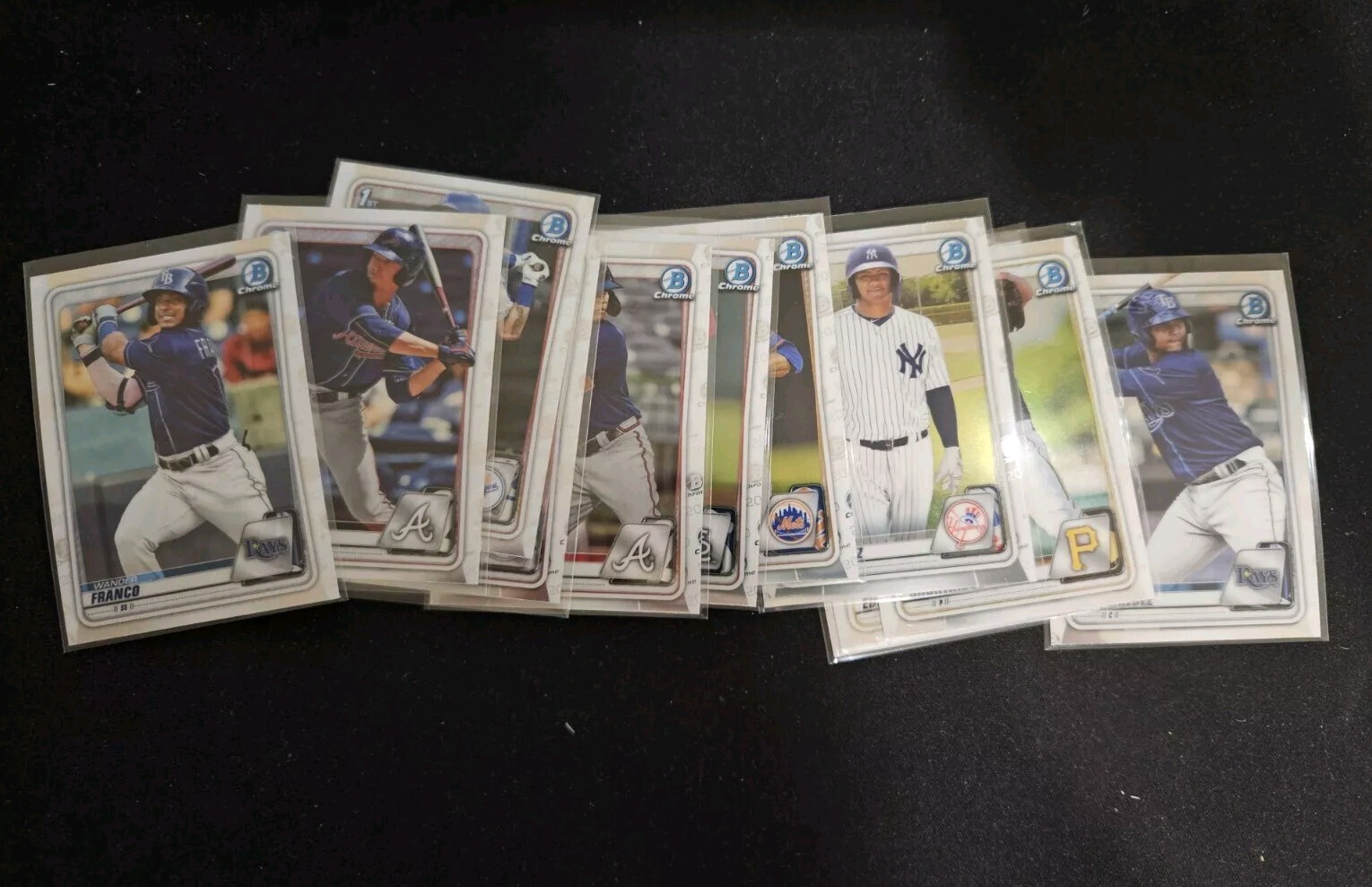 2020 BOWMAN BASEBALL CHROME ROOKIES SET #’S BCP-1 TO BCP-150