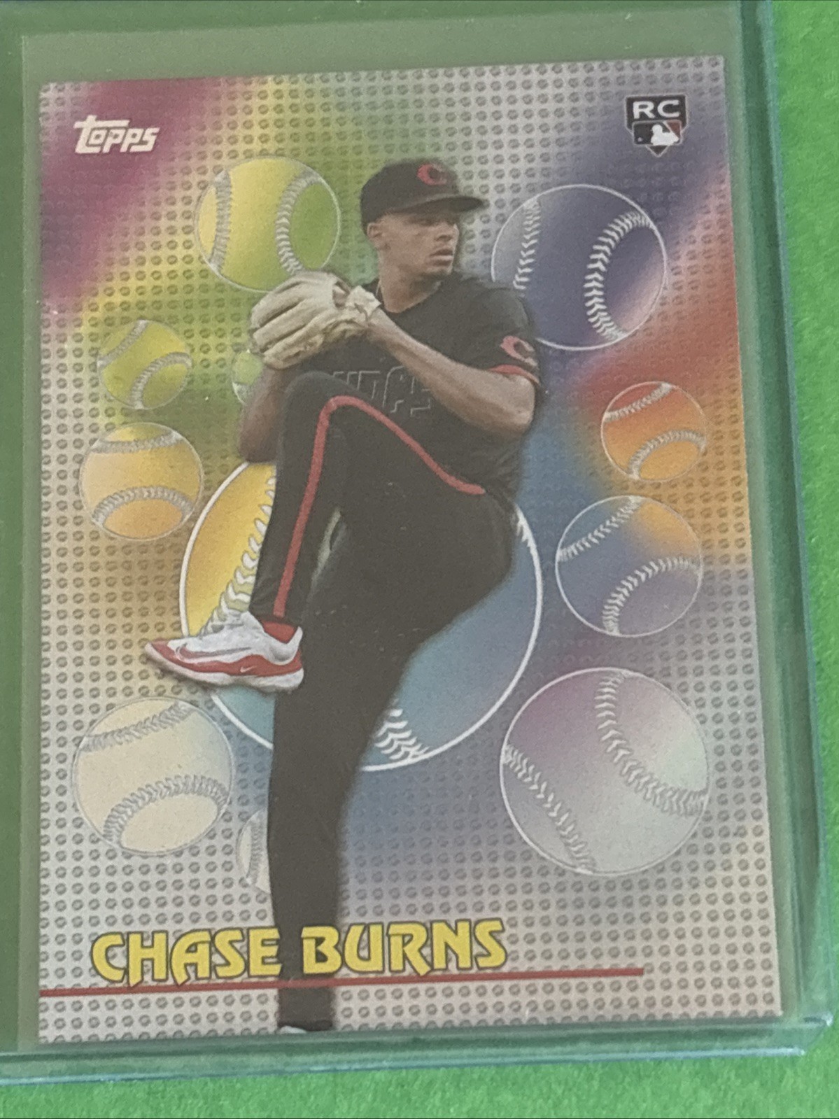 2026 Chase Burns 4-Pack Chrome BST Mega, Chrome #3 Mega, TOG & Paper #3 Reds RC