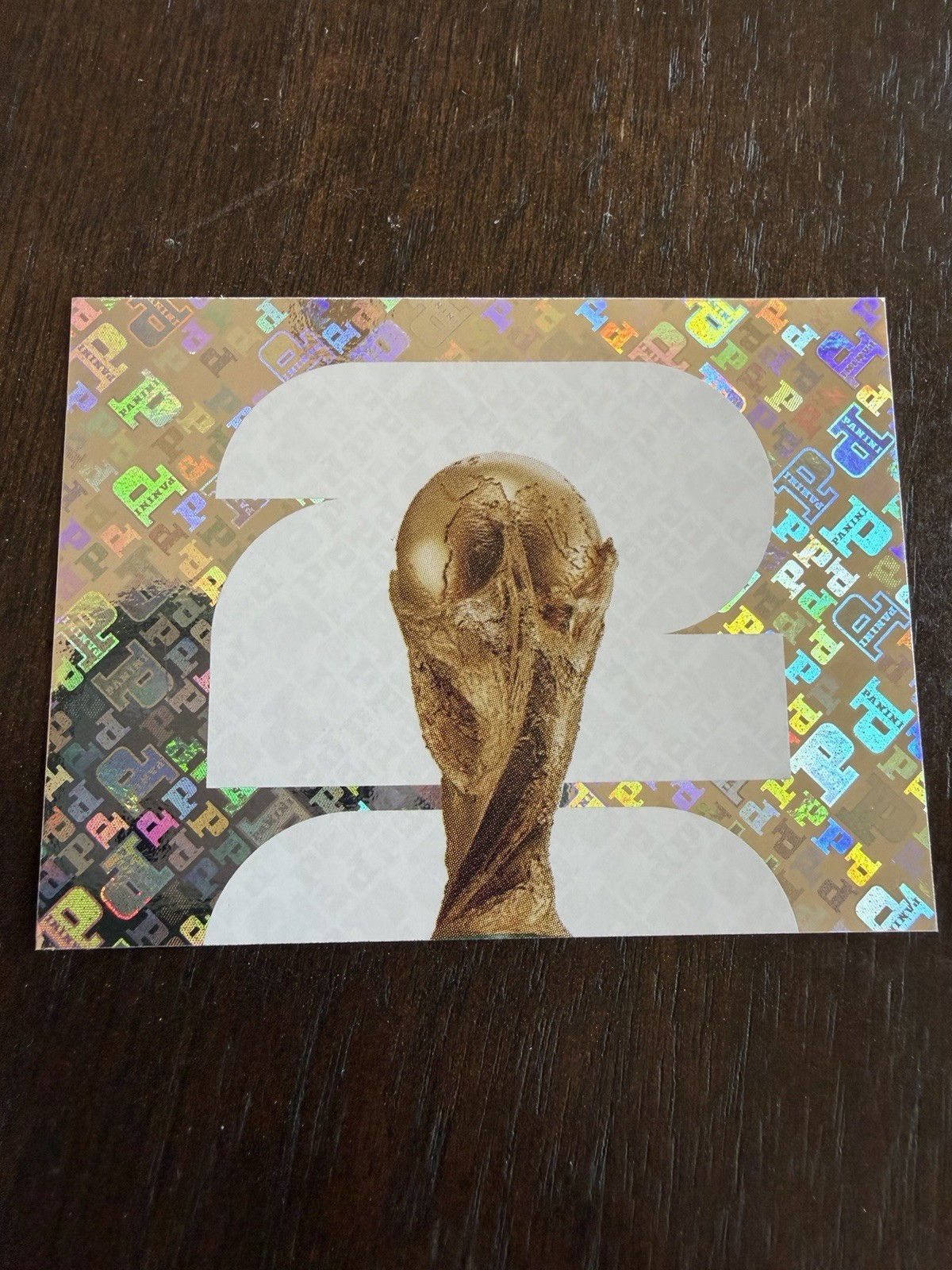 Panini FIFA World Cup 2026 Sticker FWC 1 Trophy Hologram Soccer 2026