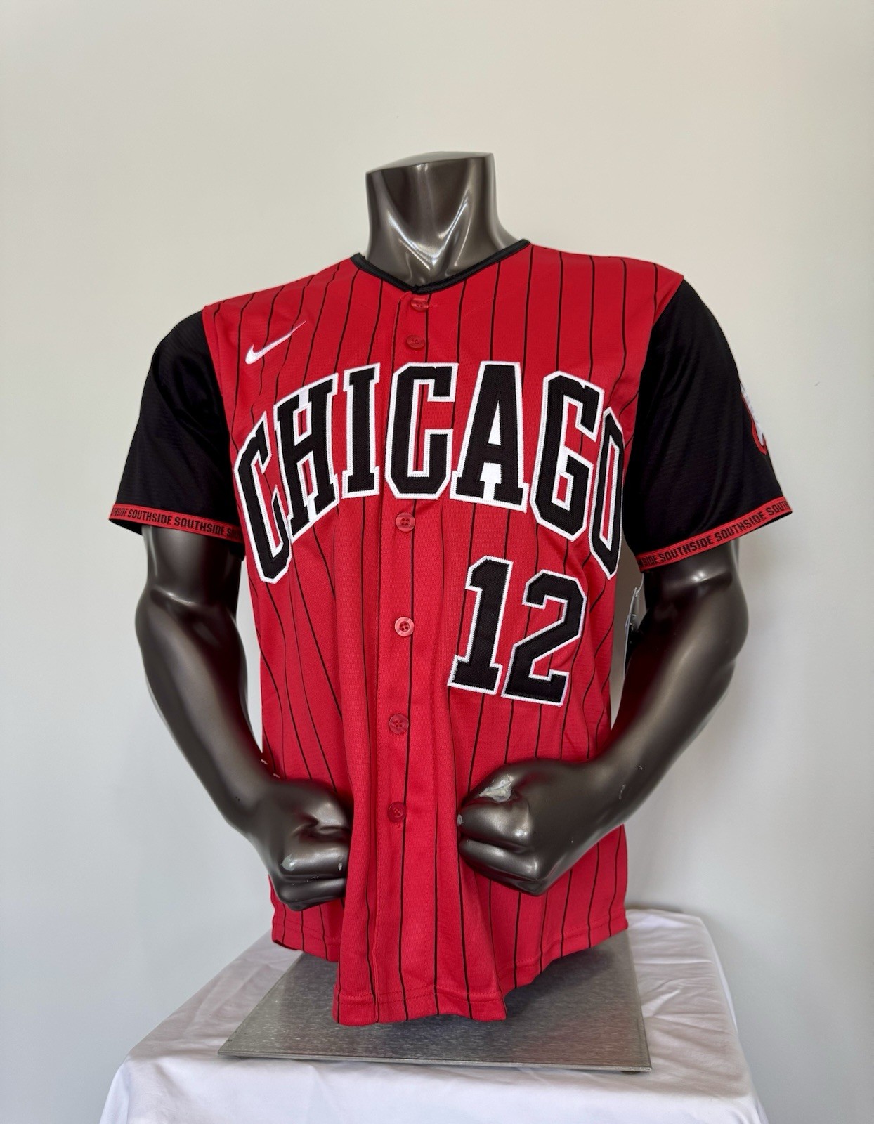 Colson Montgomery #12 Chicago White Sox Jersey Stiched Red/Black New S-3XL