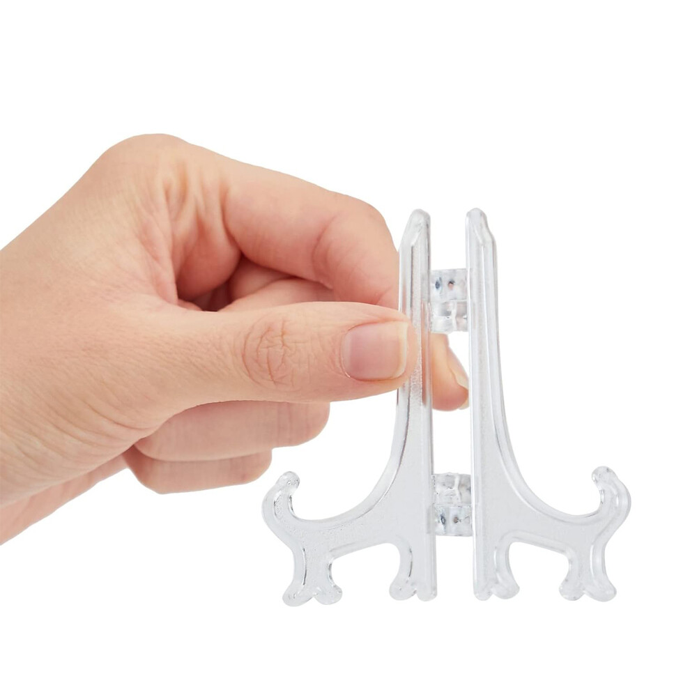 25/50 Pack Card Stand Trading Card Stands Baseball Display Stand Holder 3″ USA
