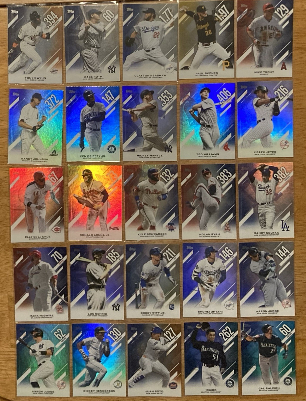2026 Topps Series 2 Crooked Numbers CN You Choose from List Judge,Ohtani,Mantle