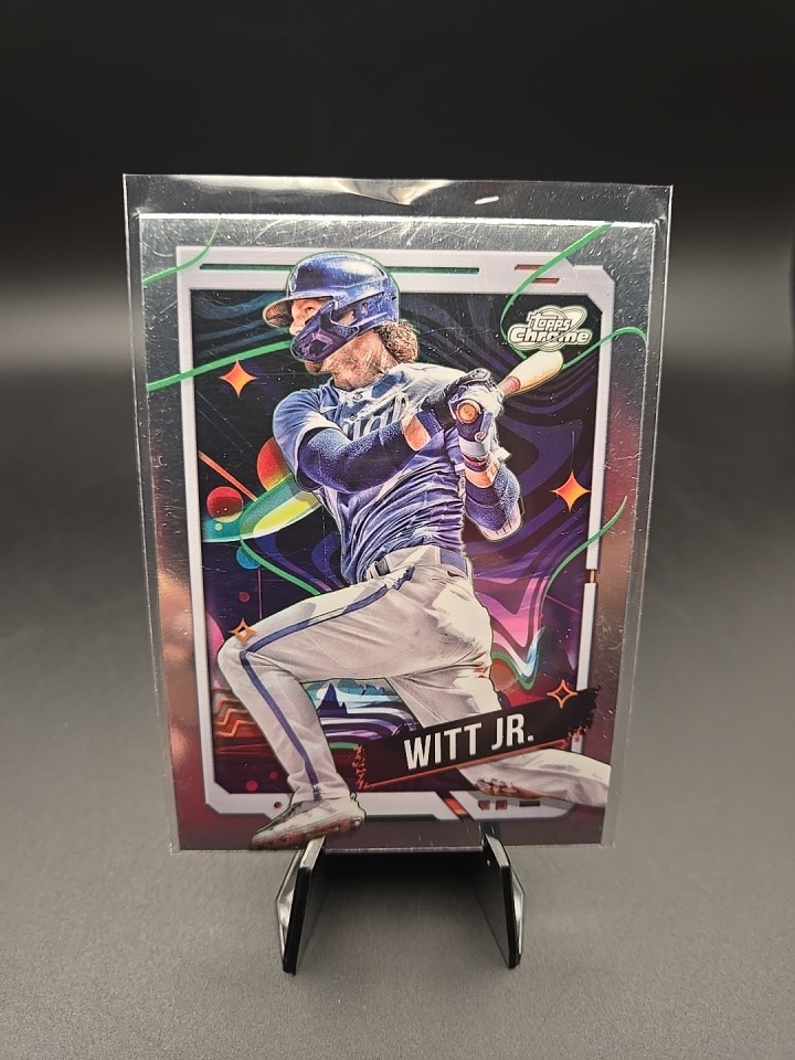 2024 Topps Cosmic Chrome Baseball – Bobby Witt Jr. Refractor #81