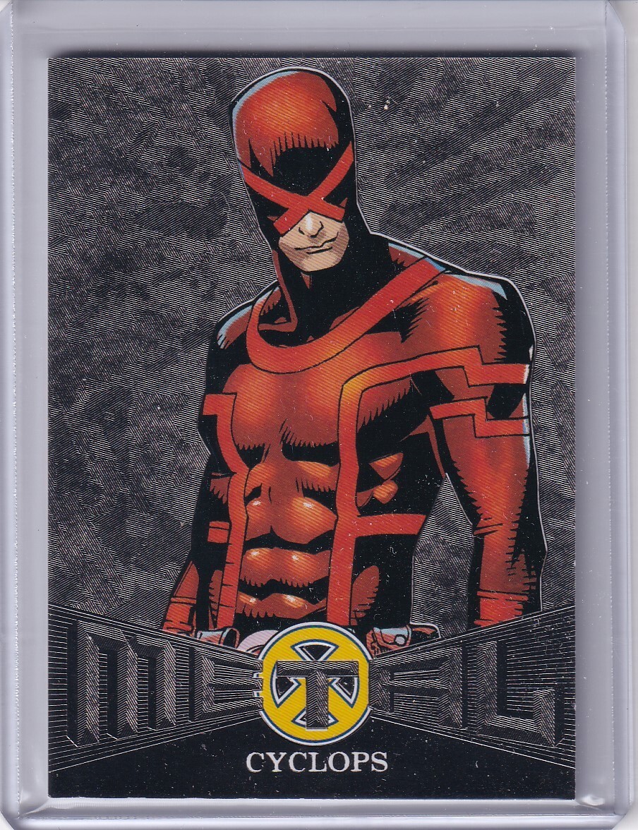 Cyclops 2018 Fleer Ultra X-Men Marvel Metal #MB1