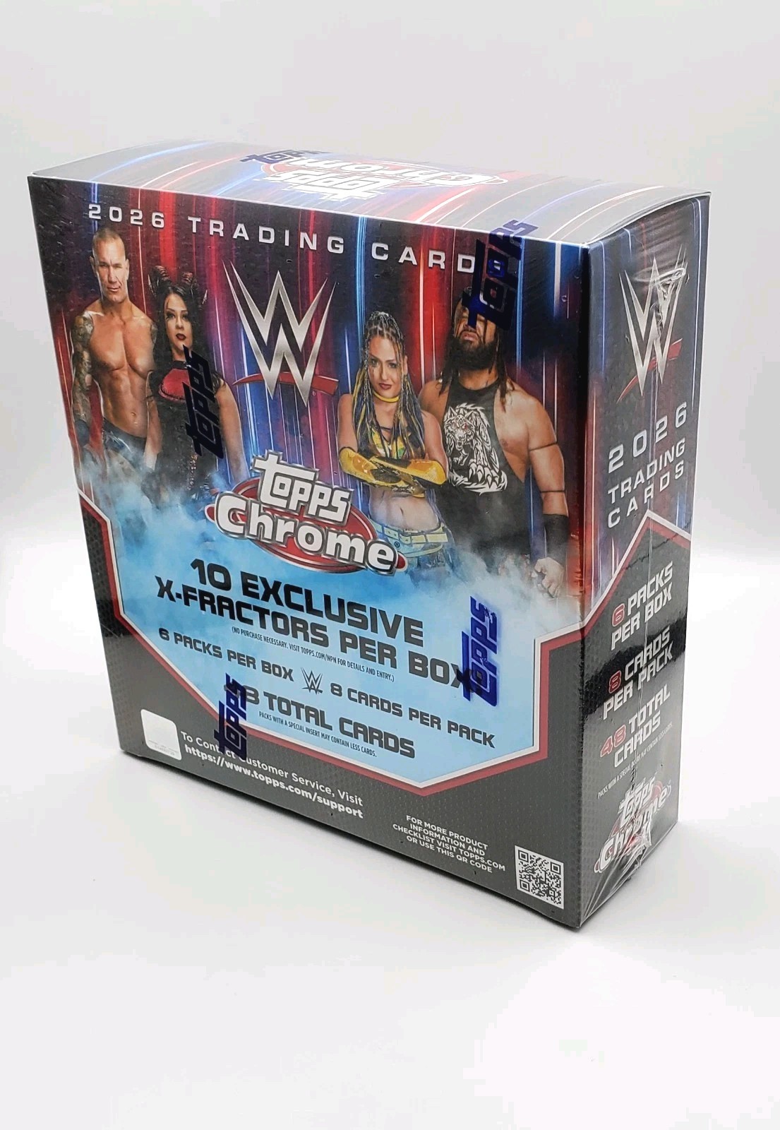 2026 Topps Chrome WWE – MEGA BOX – Factory Sealed