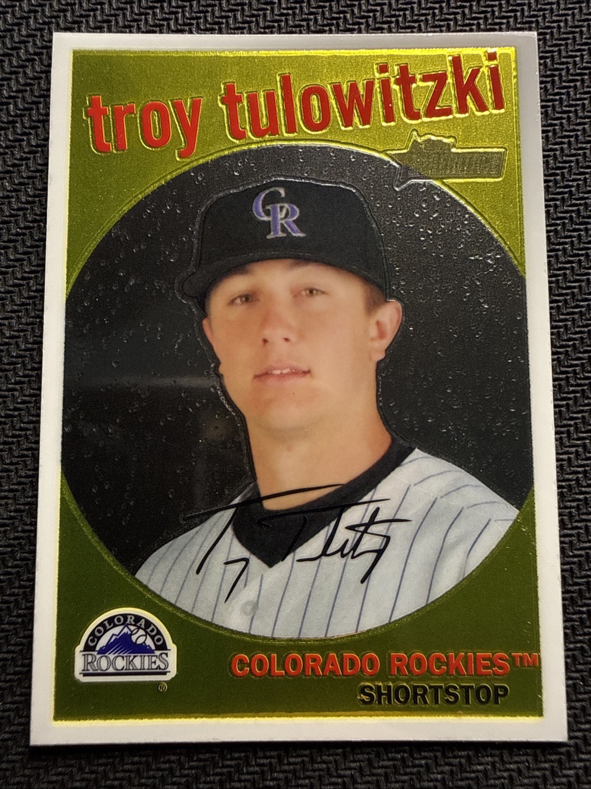 2008 Topps Heritage – Chrome #C6 Troy Tulowitzki /1959 *