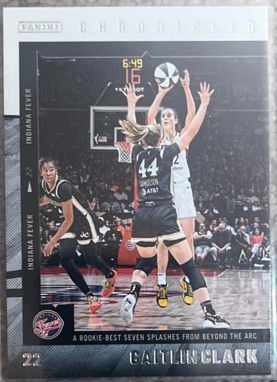 2025 Panini Caitlin Clark Chronicles (You Pick Your Card) Chronicled WNBA Fever