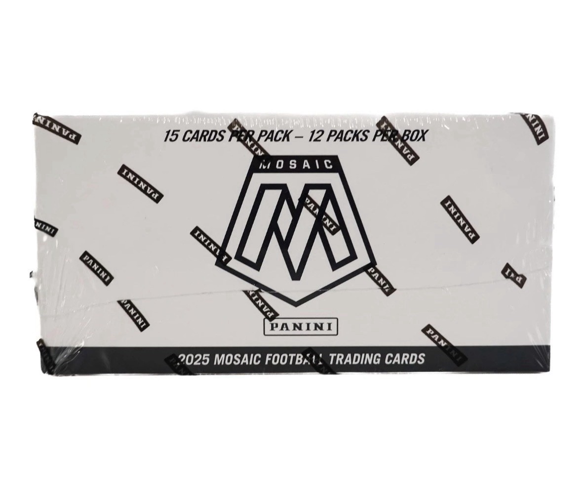 2025 PANINI MOSAIC FOOTBALL JUMBO VALUE 12-PACK BOX