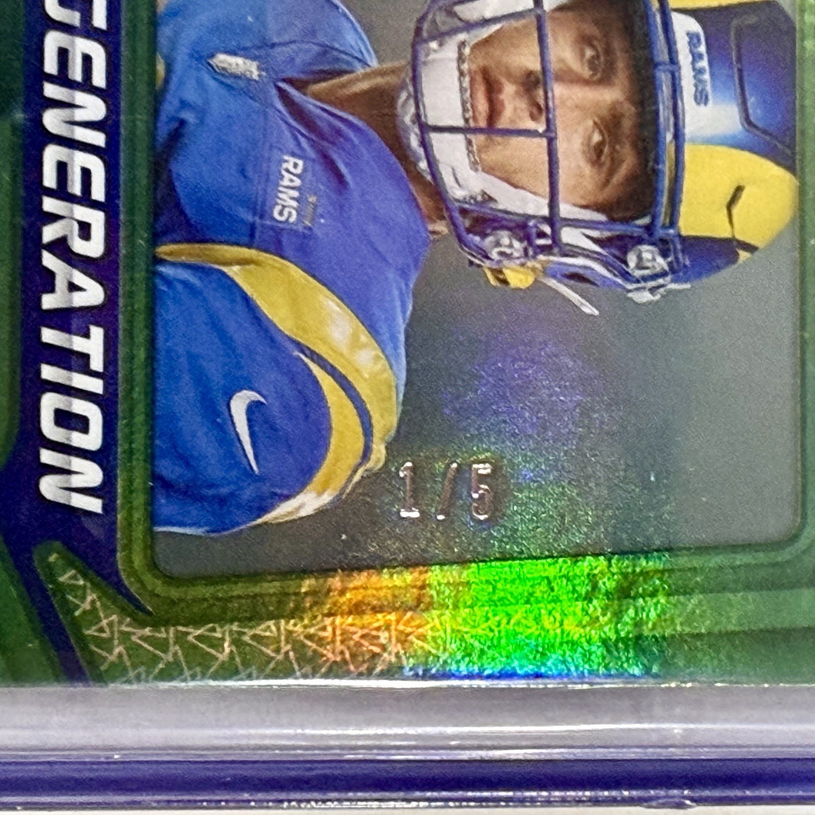 2023 Panini Certified Stetson Bennett IV New Generation Mirror Green RC Patch /5